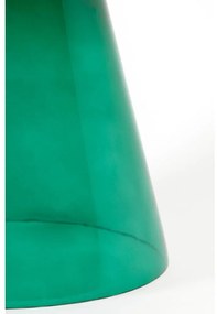 Sklenený okrúhly odkladací stolík ø 37 cm Dakwa – Light &amp; Living