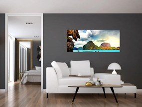 Obraz - Zátoka Phang Nga (120x50 cm)