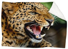 Deka Rev geparda  (Rozmer: 200 x 140 cm, Podšitie baránkom: ÁNO)