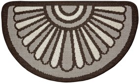 Hanse Home Collection koberce Protišmyková rohožka Weave 105252 Taupe Brown Cream - 50x80 cm