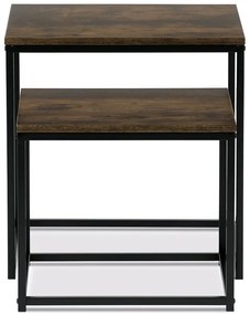 Autronic BONTEC Odkladací stolík 50x50cm, mdf, divoký dub, AF-076 OAK Farba: Prírodné