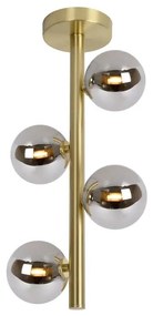 Lucide 45174/04/02 - Luster na tyči TYCHO 4xG9/28W/230V zlatá