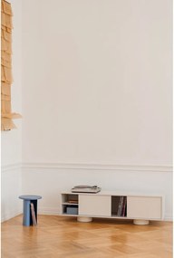 Sivobéžový TV stolík 160x48x42 cm Taro – noo.ma