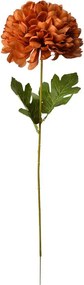 Dekorácia umelá kvetina s hnedým kvetom - 15*15*80 cm