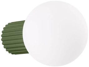 Sollux SL.1722 - Kúpeľňové nástenné svietidlo HALO 1xG9/8W/230V IP44 zelená SLX1435