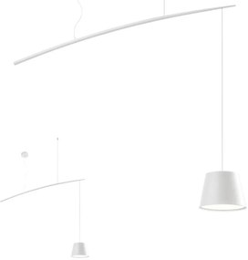 Redo 01-1497 - LED Luster na lanku LOLLI LED/6W/230V biela