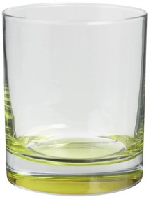 Sklenený pohár na vodu Color 300 ml sada 6ks