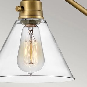 Hinkley HK-ARTI-1W-HB-CG - Nástenná lampa ARTI 1xE27/60W/230V mosadz