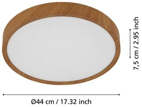 Eglo 98602 - LED Stropné svietidlo MUSURITA LED/33,5W/230V