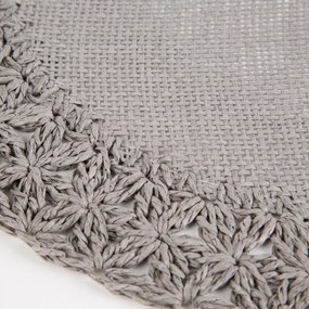 SADA 6 KS PRESTIERANIE NA STÔL BOHO 11 (FI) 38 CM SIVÁ