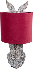 Brown & Red Easter RABBIT nočná lampa