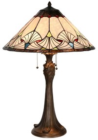Stolná lampa Tiffany Ventilateur - Ø 51 * 78 cm