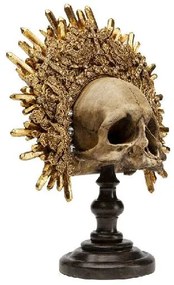 King Skull dekorácia zlatá