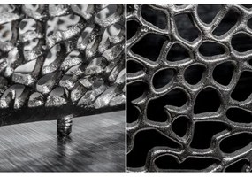 Konferenčný stôl 40284 120x70cm Aluminium Silver  - Komfort-nábytok