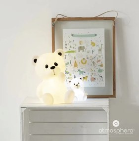 Atmosphera - LED Detské nočné svetlo TEDDY LED/3xAA biela