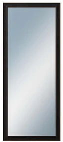 DANTIK - Zrkadlo v rámu, rozmer s rámom 50x120 cm z lišty ANDRÉ veľká čierna (3154)