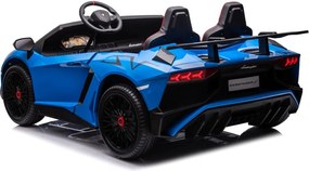 LEAN CARS Elektrické autíčko Lamborghini XXL A8803 modré 24V