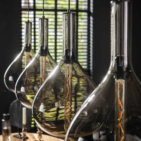 Luster 83-86 4L Drop Glass  - Komfort-nábytok