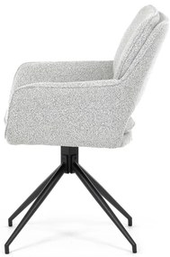 Autronic BONTEC Jedálenská stolička, krémová, látka bouclé, DCH-T1156 CRM2 Farba: Krémová