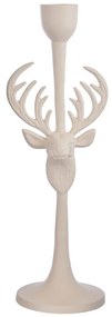 FOREST GLADE Svietnik 27 cm - béžová