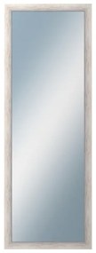 DANTIK - Zrkadlo v rámu, rozmer s rámom 50x140 cm z lišty PAINT biela veľká (2960)