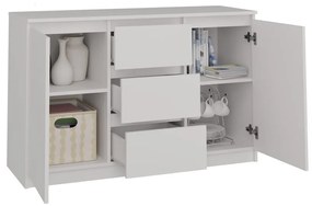 Komoda Musecalo 11 (biela). Akcia -20%. Vlastná spoľahlivá doprava až k Vám domov. 1132863