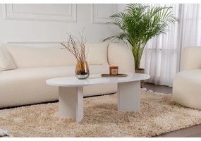 Konferenčný stolík NEL biely