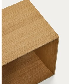 Modulárny policový systém v dekore duba v prírodnej farbe 67x38 cm Litto – Kave Home