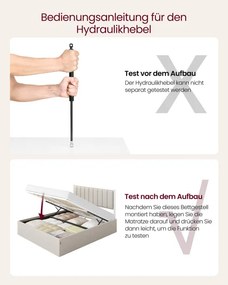 Manželská posteľ 160 cm RMB615LH01