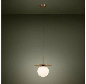 Eglo 39952 - Luster na lanku ARENALES 1xE27/40W/230V zlatá