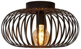 Lucide 78174/40/30 - Stropné svietidlo MANUELA 1xE27/60W/230V pr. 39,5 cm čierna