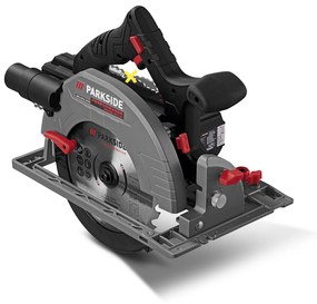 Parkside Performance® Aku ručná kotúčová píla Pphksa 40-Li A1 + Smart akumulátor 20 V/4 Ah Paps 204 B1, 2 kusy + Dvojitá nabíjačka 20V 4,5 A (800009110)