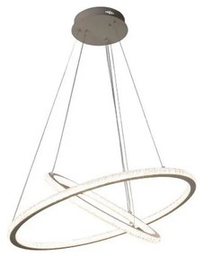 LED Stmievateľný luster na lanku LED/150W/230V 3000-6500K + diaľkové ovládanie