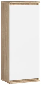 Závesná skrinka W40 CLP sonoma / biela