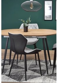 Jedálenský stôl BALNOR dub/čierna