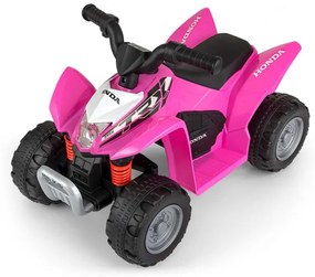 Elektrická štvorkolka HONDA ATV ružová