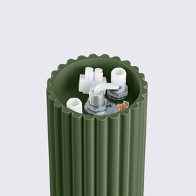 Stropné svietidlo Halo, 1x biele sklenené tienidlo, og