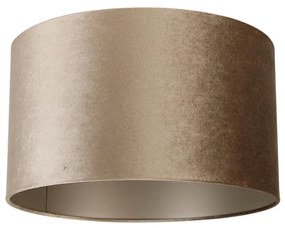 Zamatový tienidlo taupe 35/35/20