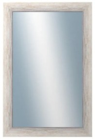 DANTIK - Zrkadlo v rámu, rozmer s rámom 40x60 cm z lišty PAINT biela veľká (2960)