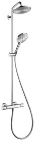 Hansgrohe Raindance Select S, sprchová súprava Showerpipe 240 1jet, chrómová, HAN-27115000