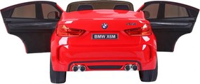Ramiz BMW X6M XXL pre 2 deti Červené SUV + Pilot + Eco koža
