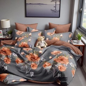 Obliečky VARMA FLOWERS 7-dielna sada 140x200 cm