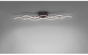 Leuchten Direkt 15166-18 - LED Prisadený luster WAWE LED/28W/230V čierna