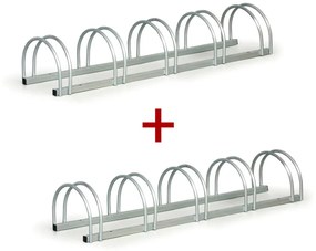 Stojan na bicykle 1+1 ZADARMO, 5 státí