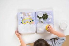 Kúzelná knižka s maľovaním vodou