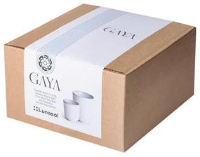 Set šálok bez uška 8 ks - Gaya Atelier Glacial Ice - 453150