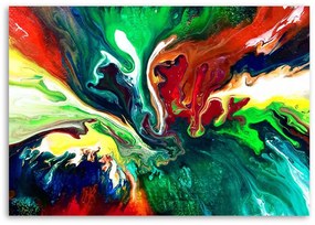 Gario Obraz na plátne Tekutá abstrakcia Rozmery: 100 x 70 cm