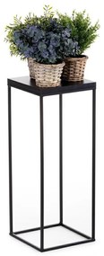 STOJAN NA KVETINÁČ BASICLOFT 60X24X24 CM ČIERNA