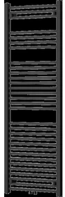 Mexen Pluton kúpeľňový radiátor 1700 x 600 mm, 991 W, čierny - W106-1700-600-00-70