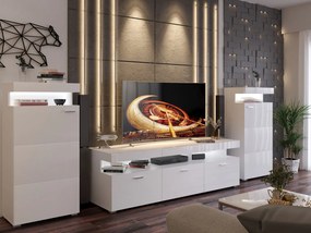 OBÝVACIA STENA ALEX BIELY LESK LED